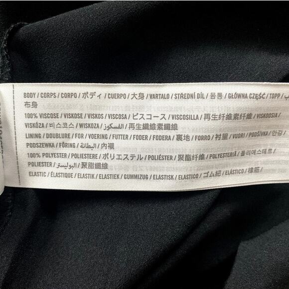 Abercombie & Fitch Black Scrunchie Strap Maxi Dress - Sz. XL (NWOT) - Picture 7 of 7